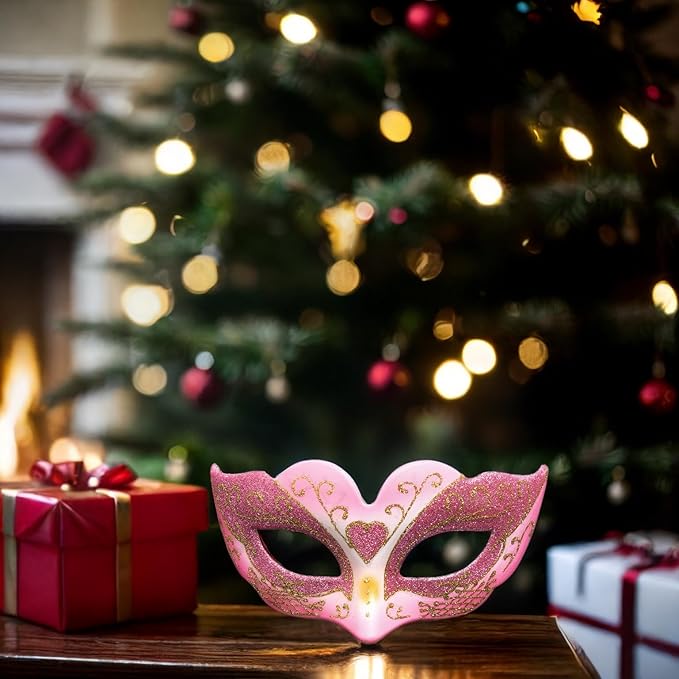 Playful Pink Sex Party Mask