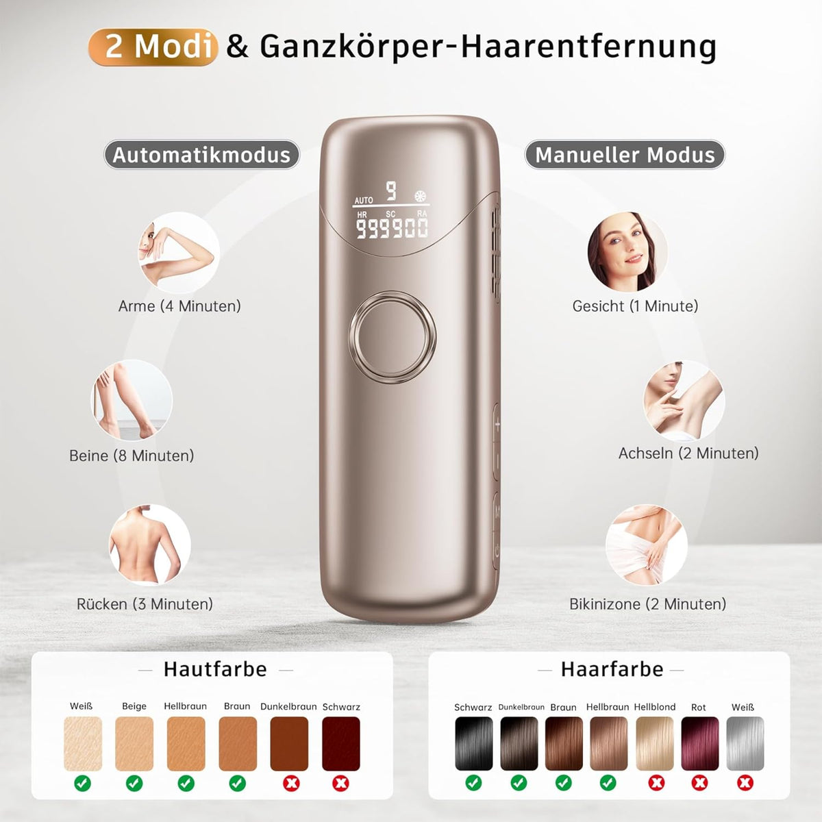 IPL Hair Removal Device
