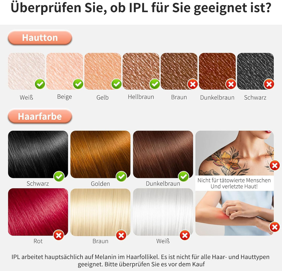 Smart IPL Laser Hair Removal