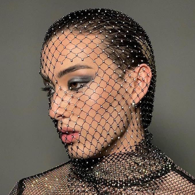 Sexy Rhinestone Masquerade Mask