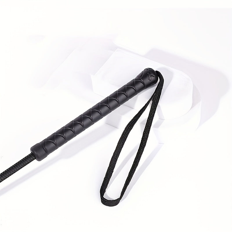 High-Quality PU Horse Whip, Equestrian Riding Crop with Comfortable Handle, Flexible and Durable for All Riders, Ideal Choice for Valentine's Day, Easter, Thanksgiving, Christmas, and Halloween