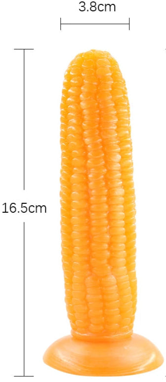 Corn and Cucumber Novelty Silicone Dildo Set