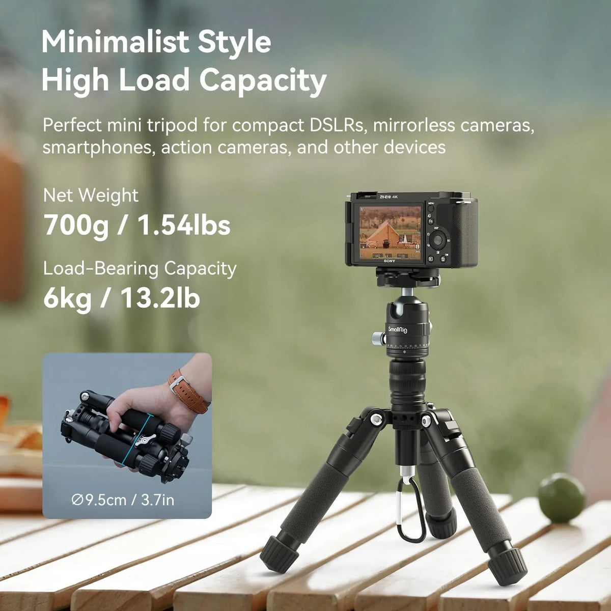 Lightweight Aluminum Tripod