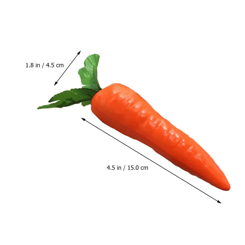 Carrot Novelty Dildo Set — Soft 4-Piece Fantasy Play