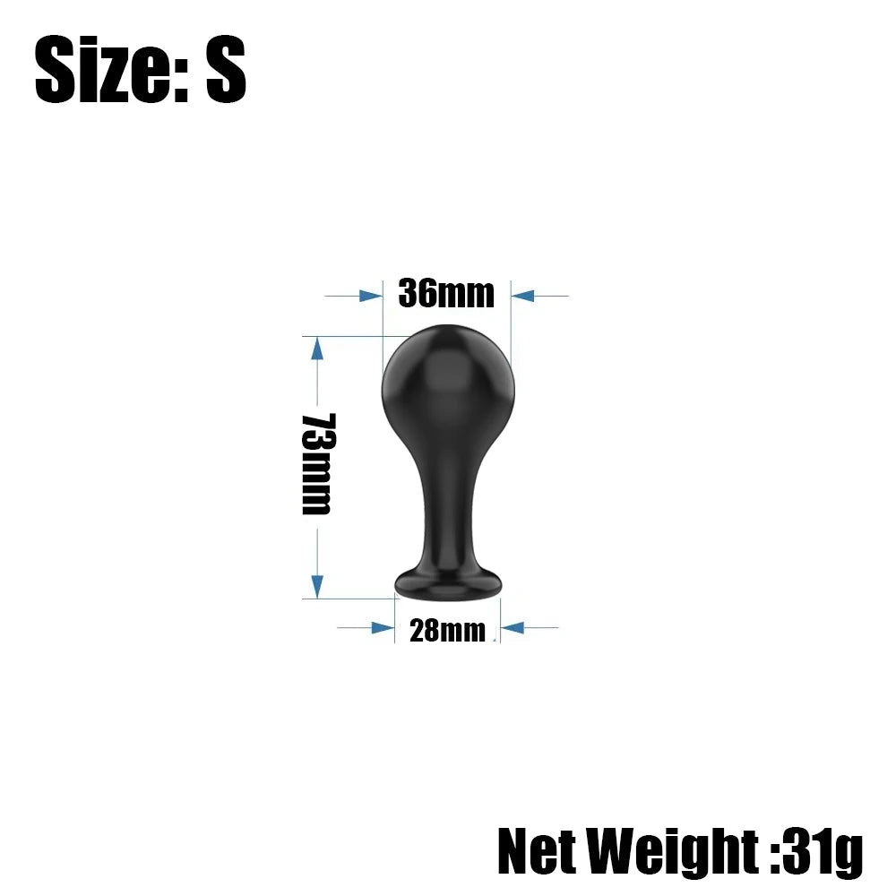 Huge Graduated Anal Beads — Oversized Progressive Pleasure