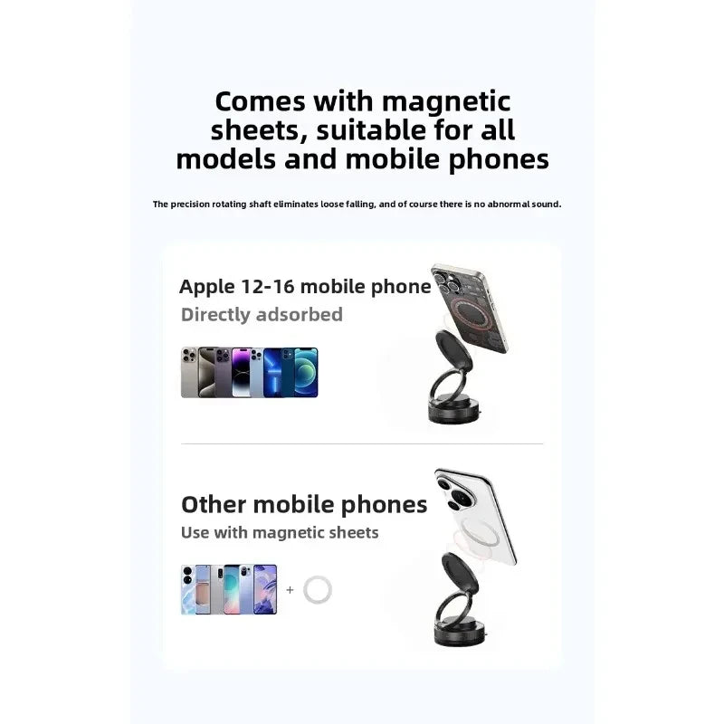 Vacuum Magnetic Phone Holder Stand