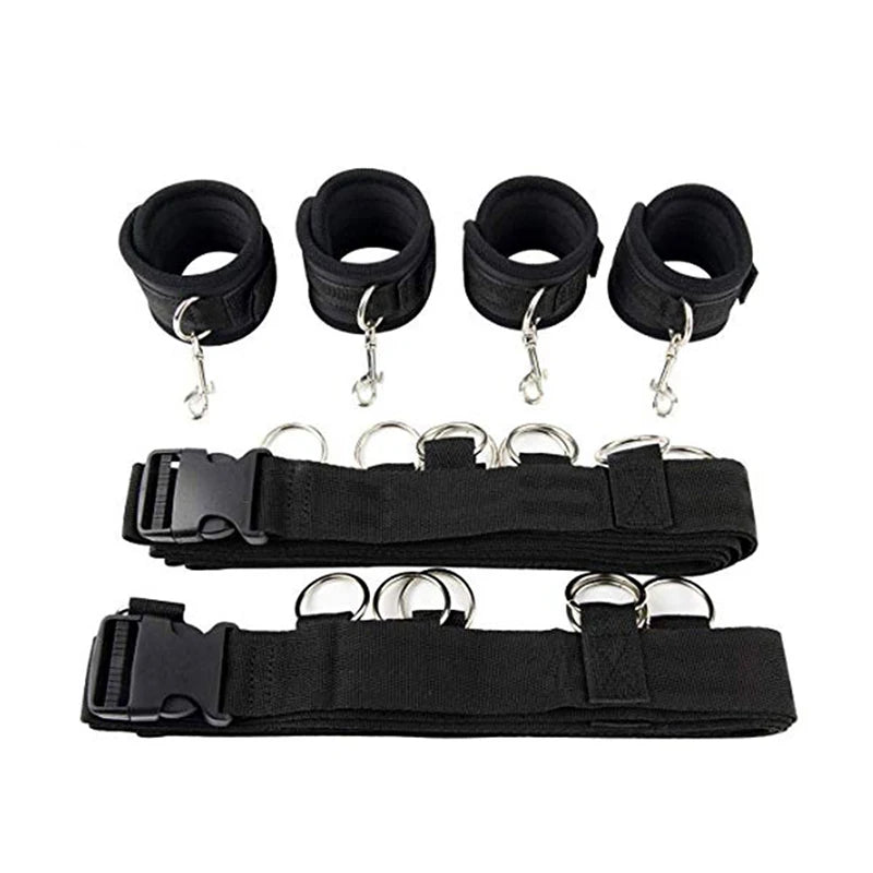 Couples Restraint Play Set – Cuffs & Accessories