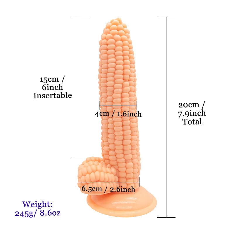 Corn Dildo Vegetable Dildo Plug