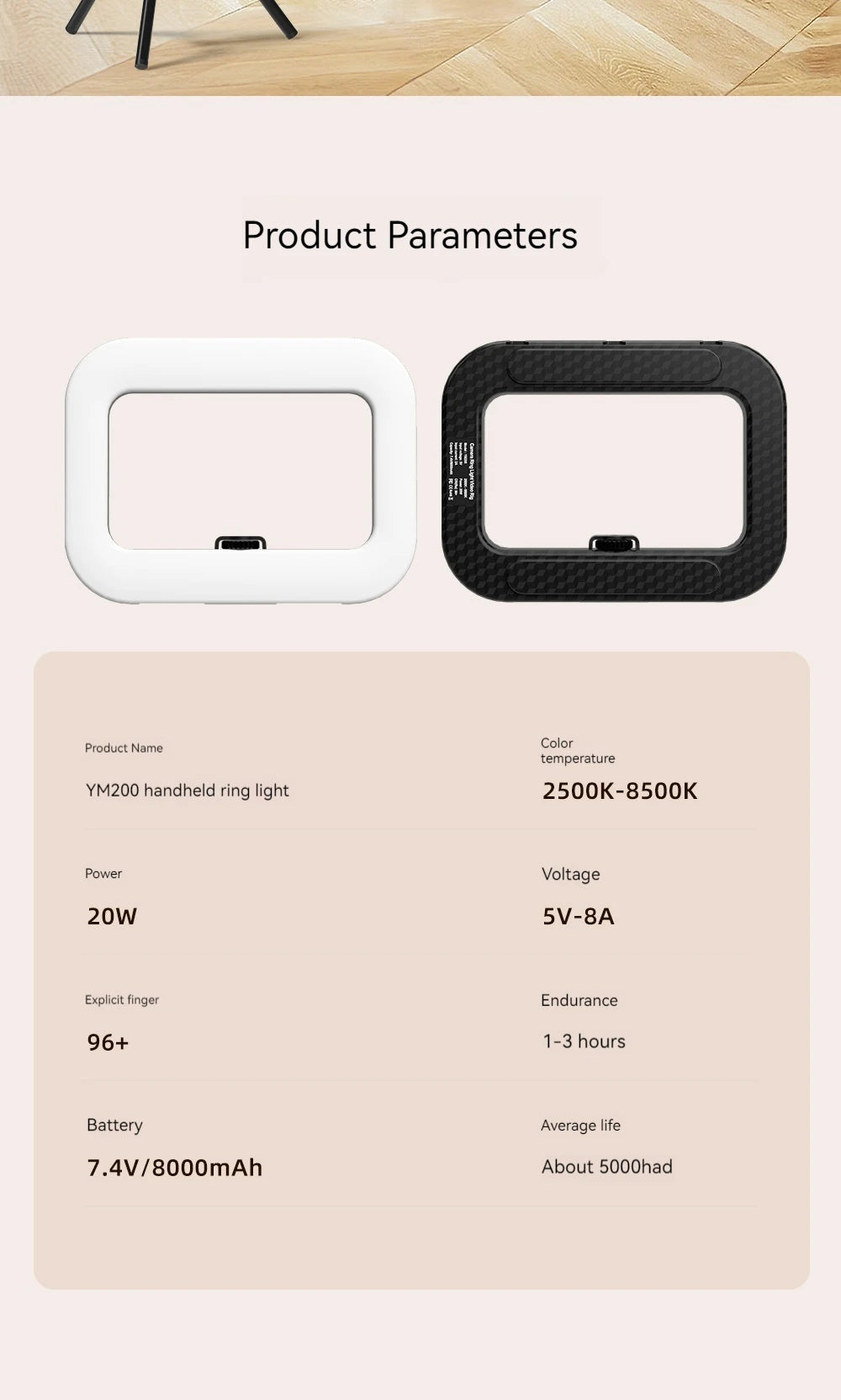 Live Streaming Ring Light