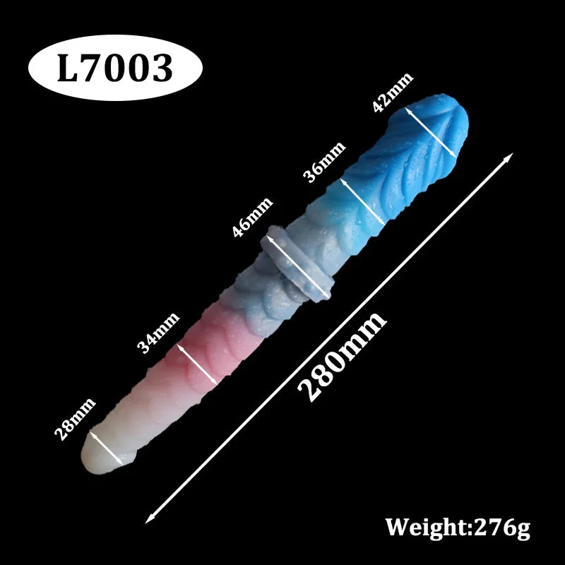 40cm Dual Horse Dog Knot Double Dildo — 3 Colours