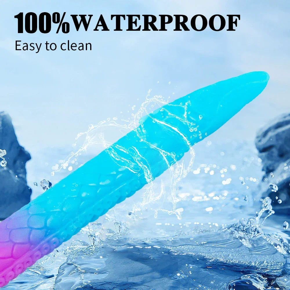 Extra Long Dragon Knotted Silicone Plug — 2 Sizes
