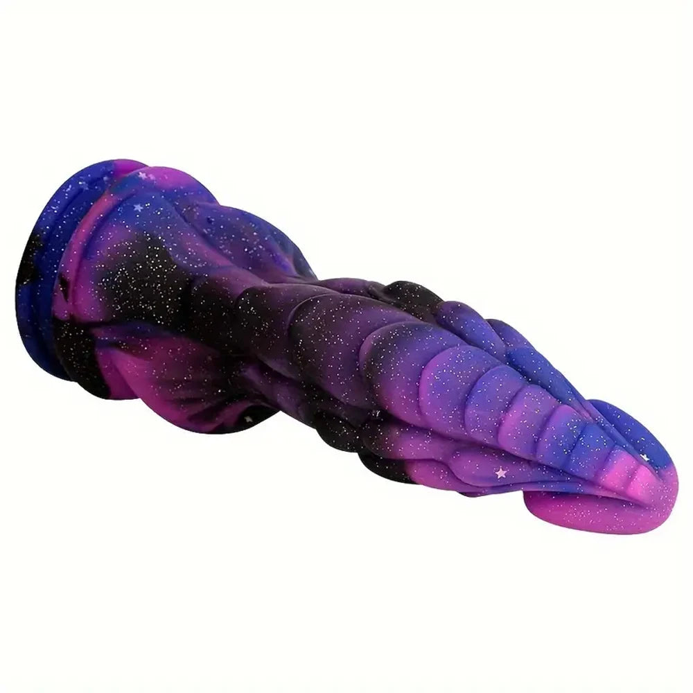 Dragon Fantasy Dildo — Scale Detail Suction Cup Silicone
