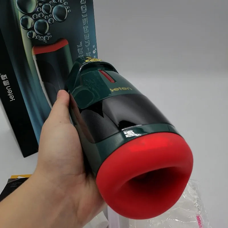 Deep Throat Vibrating Oral Stroker