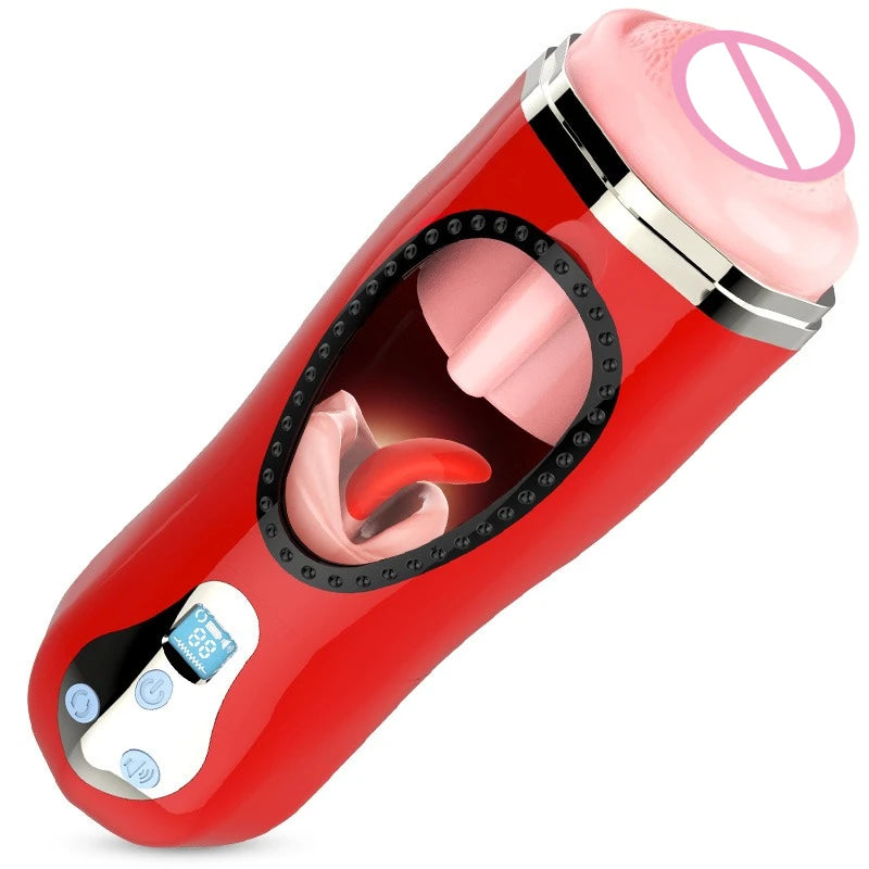 Heated Tongue-Licking Oral Simulator