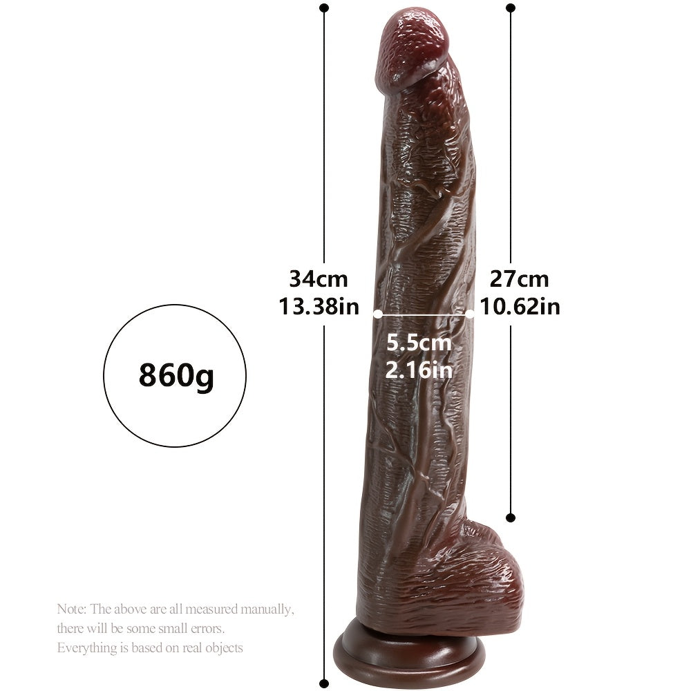 Extra Long Silicone Comfort Wand with Suction Base