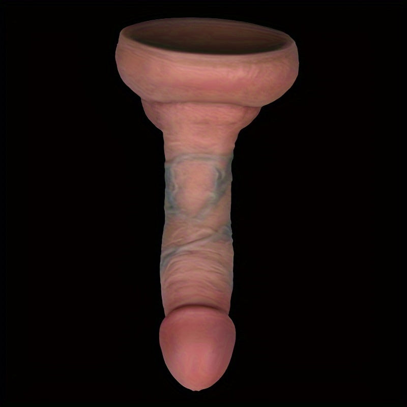 Ergonomic Silicone Wellness Massager with Suction Base