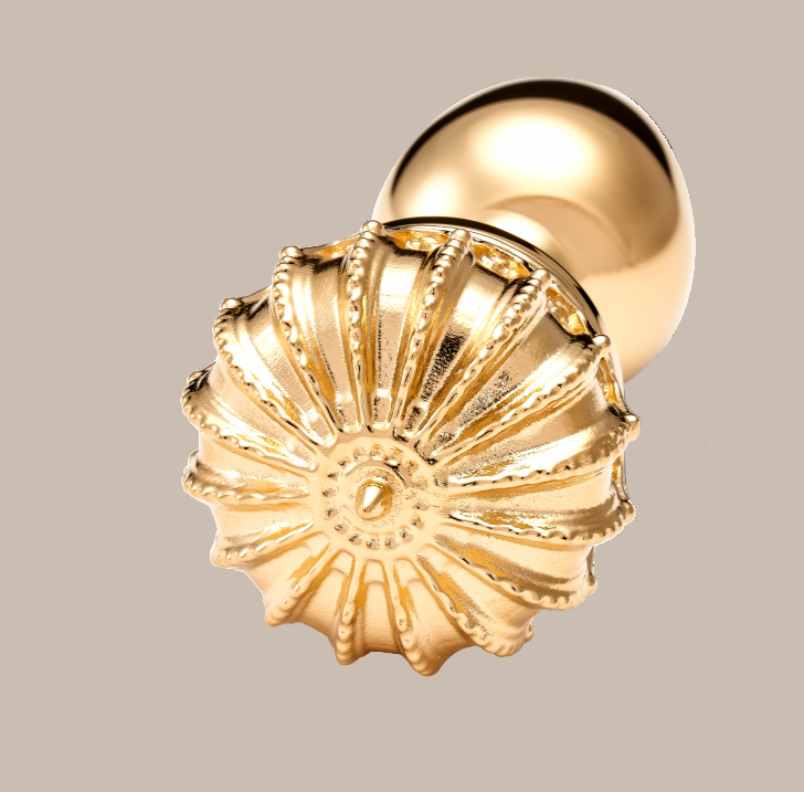 Gold Crown Anal Plug
