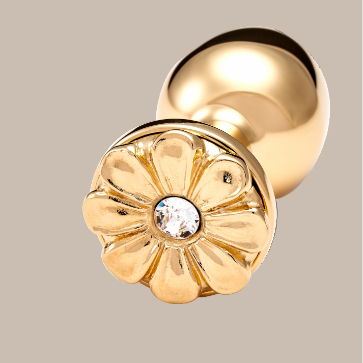 Dubai Gold Daisy Anal Plug