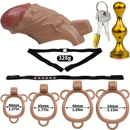 Realistic Dicky Chastity Lock