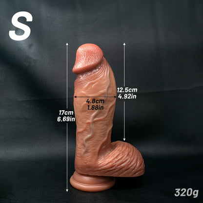 Skin-Friendly Silicone Wand – 4 Sizes S to XL