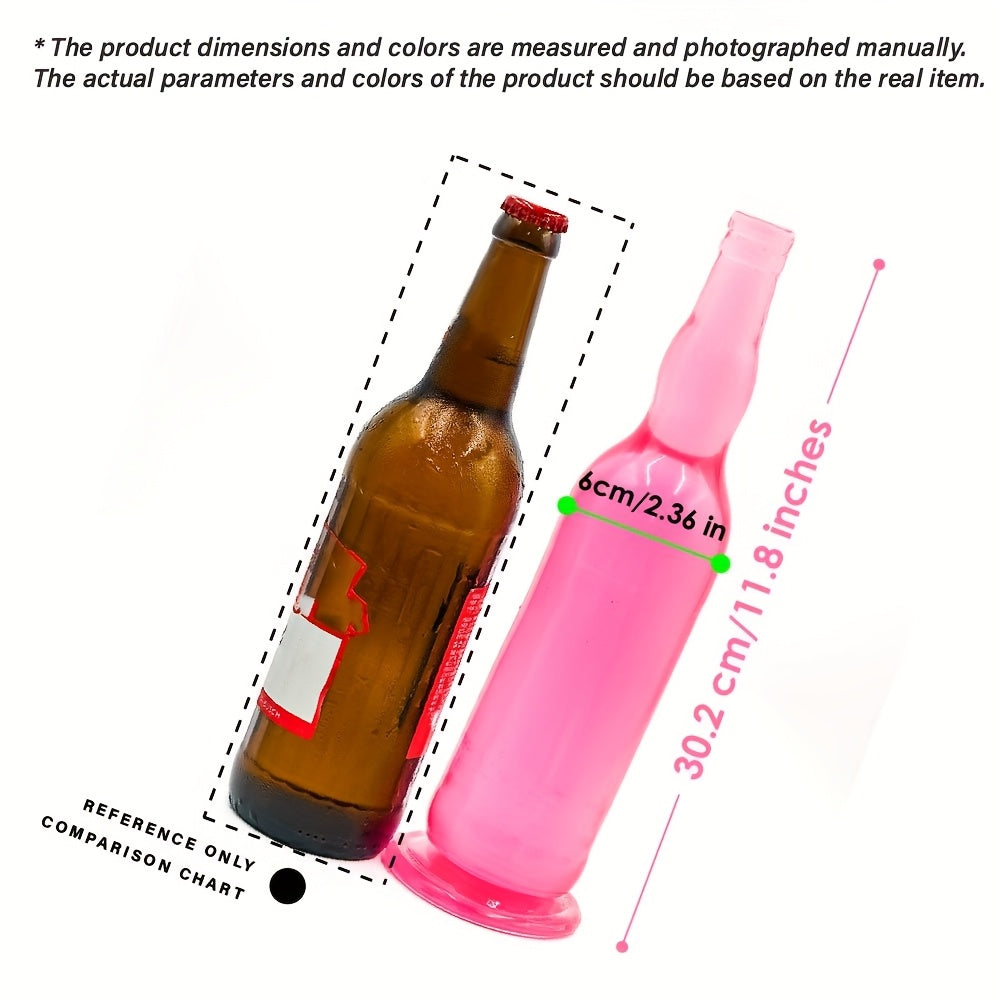 Beer Bottle-Shaped Anal Plug – 2025 New Arrival Unisex Pleasure Toy, beer-shaped sex toy, prostate
