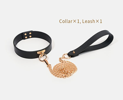 10-Piece Cat Ear Leather Couples Play Kit