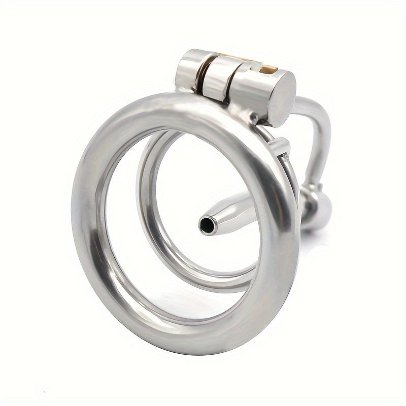 Rooster Cage with Urethral Catheter