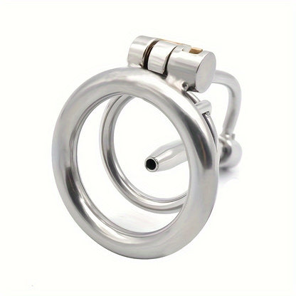 Rooster Cage with Urethral Catheter