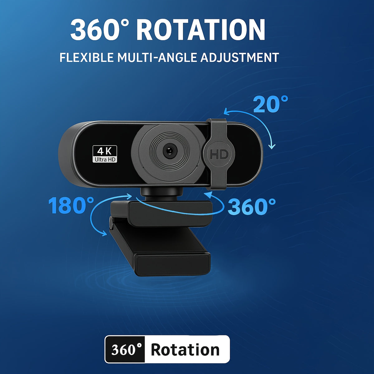 4K High Quality Webcam
