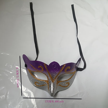 Mardi Gras Masquerade Mask 10-Pack