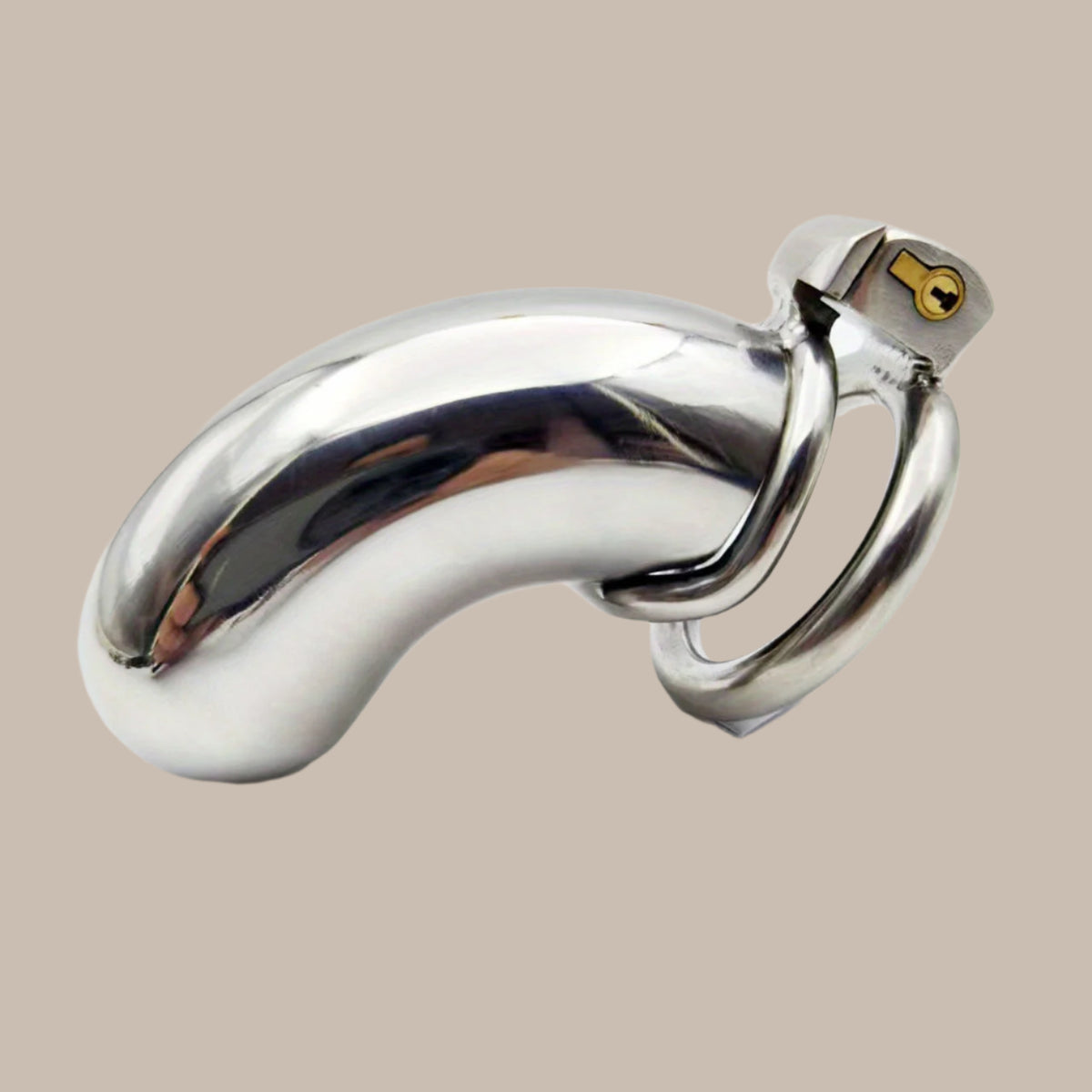 Premium Stainless Steel Chastity Cage