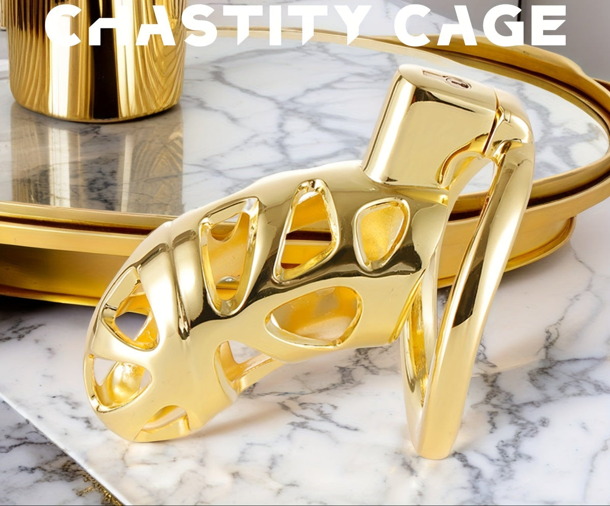 Luxury Golden Male Chastity