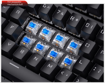 Backlit LED Typing Keyboard
