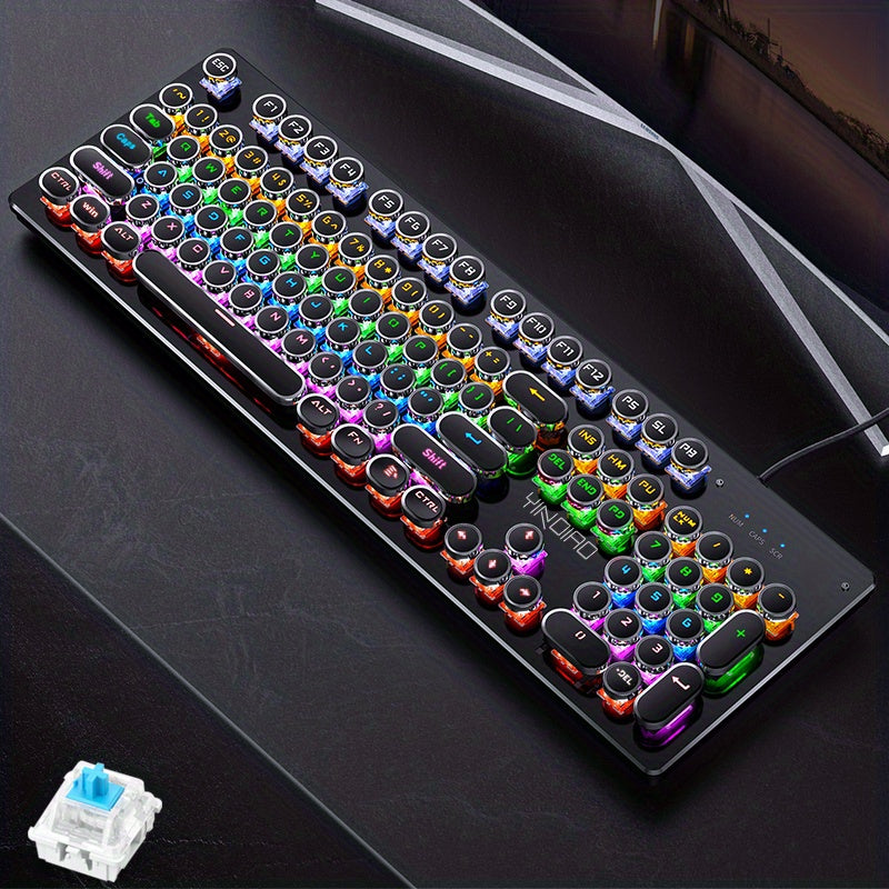 Backlit LED Typing Keyboard