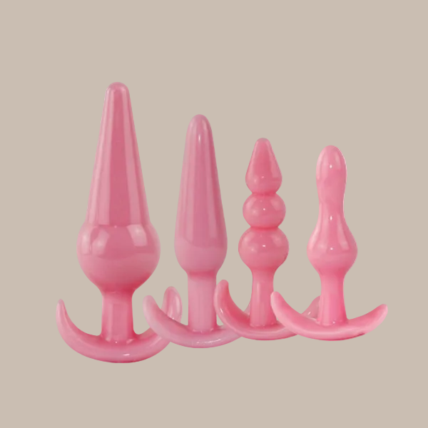 4Pce Medical-Grade Silicone Vaginal Plugs