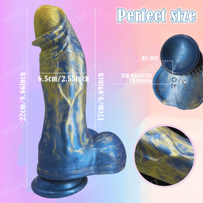 Advanced G-Spot Heated Thrusting Vibrator — 23.88cm