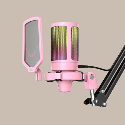 Microphone with RGB Lighting