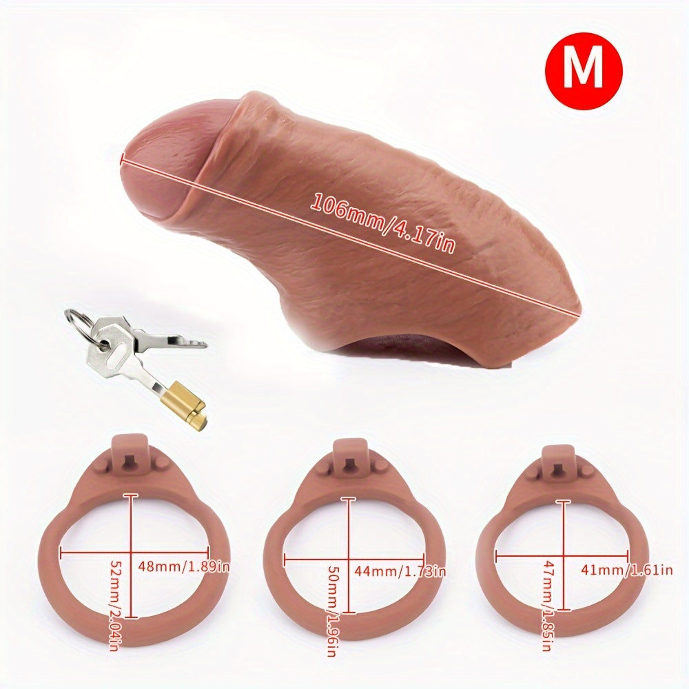 Soft Silicone Chastity Cage