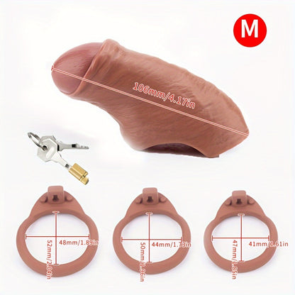 Soft Silicone Chastity Cage