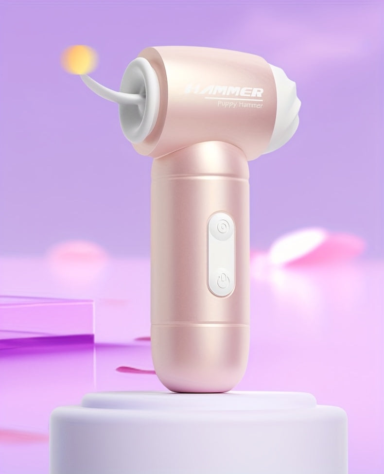 Fan-Shaped 3-In-1 Pleasure Device