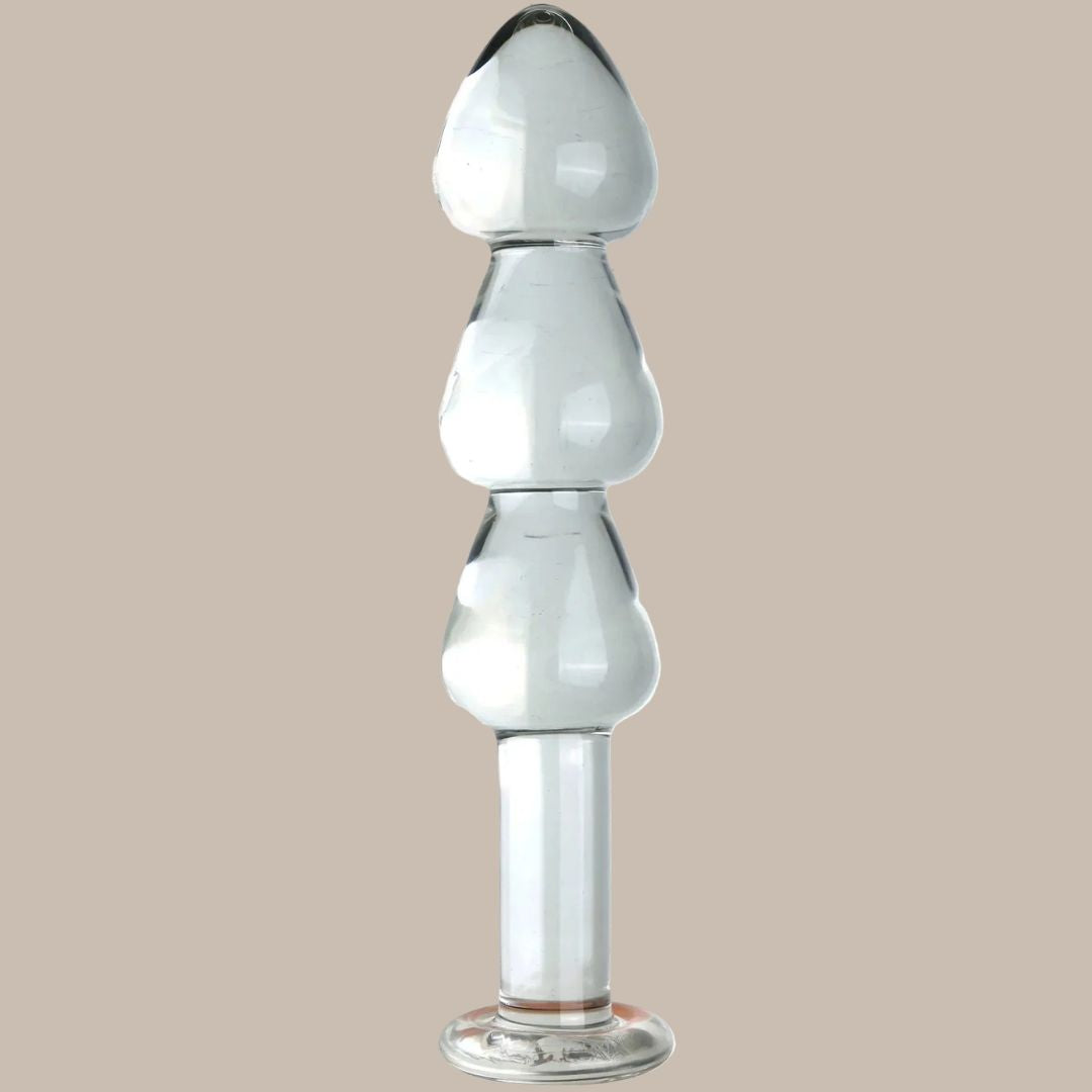 Non-Porous Glass Butt Plug