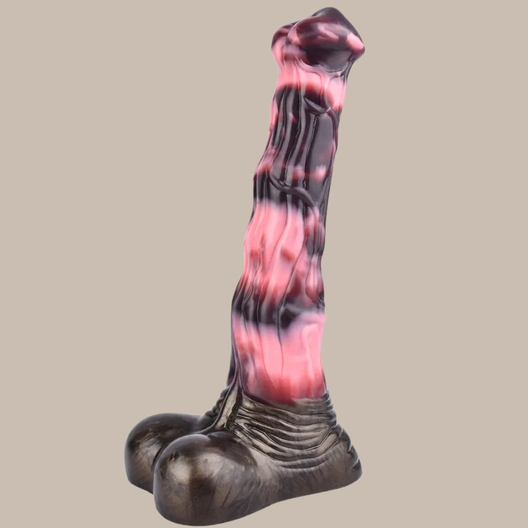 Fantasy Horse Knot Silicone Dildo — Premium Liquid Silicone