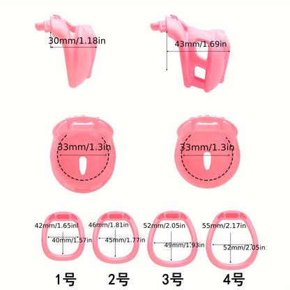 Simulated Vagina Chastity Cage