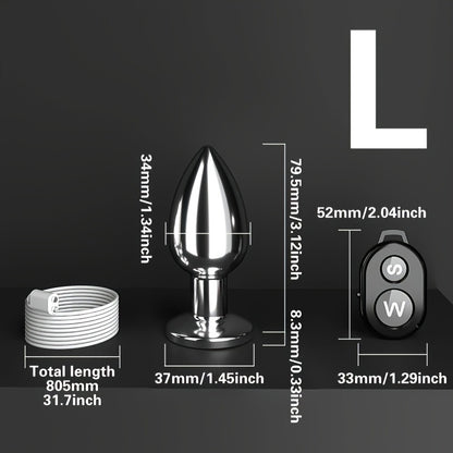 Magnetic Rechargeable Metal Wellness Plug