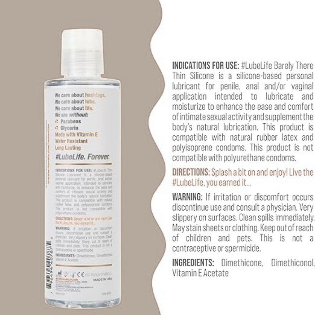 Waterproof Slick Lube – Silicone-Based Lubricant 8oz