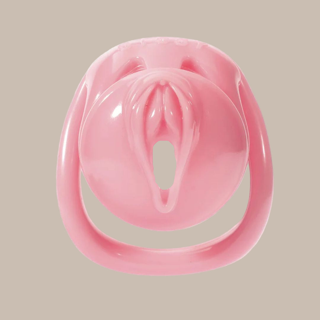 Simulated Vagina Chastity Cage