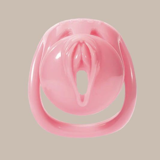 Simulated Vagina Chastity Cage