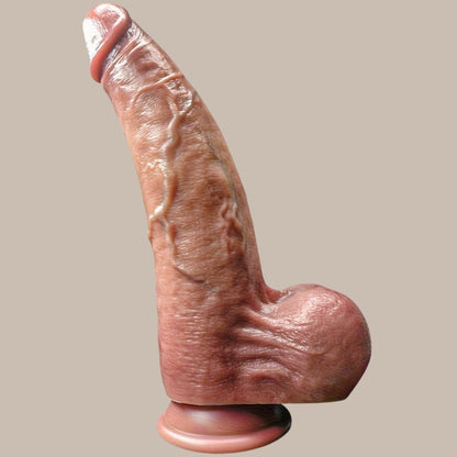 Giant Veined Silicone Wand – 24 cm Wide Diameter