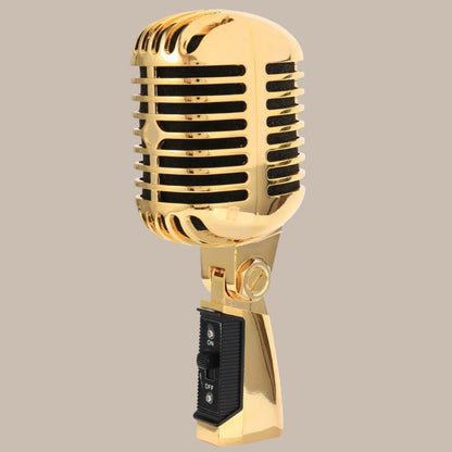 Gold Professional Microphone