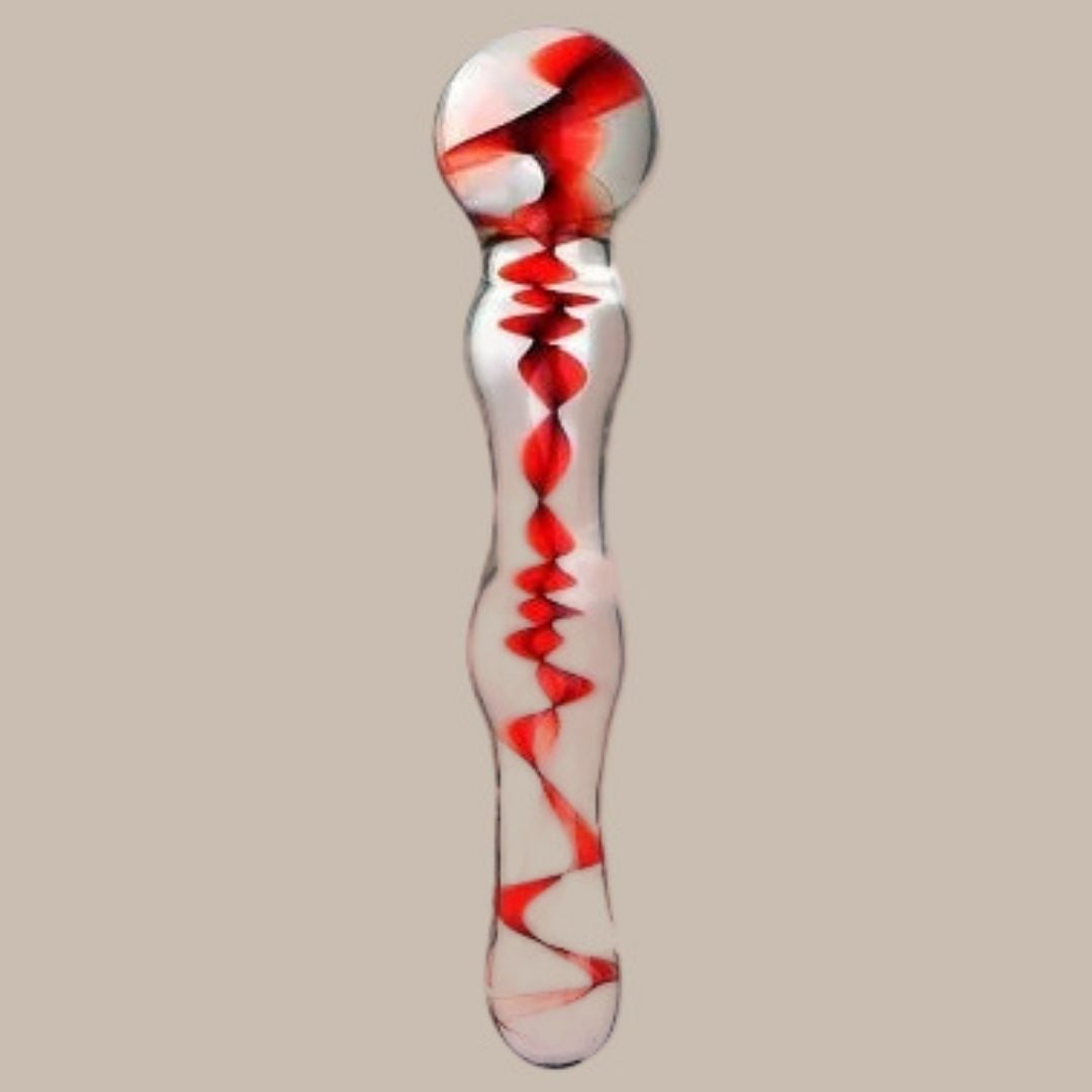 Compact Glass Plug For Solo Indulgence